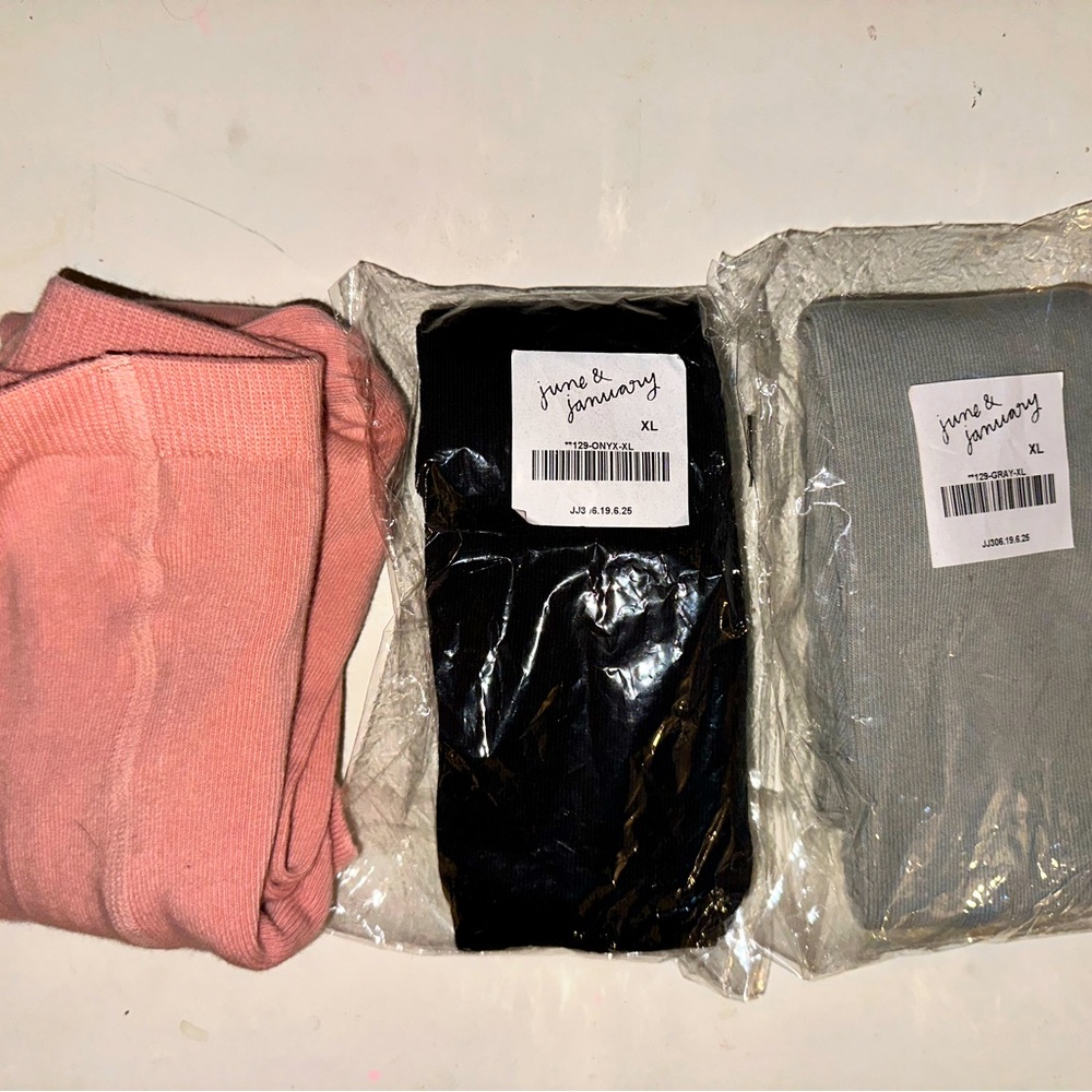 June & January girls XL tights bundle